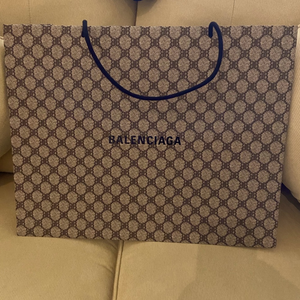 Balenciaga Logo Store Bag